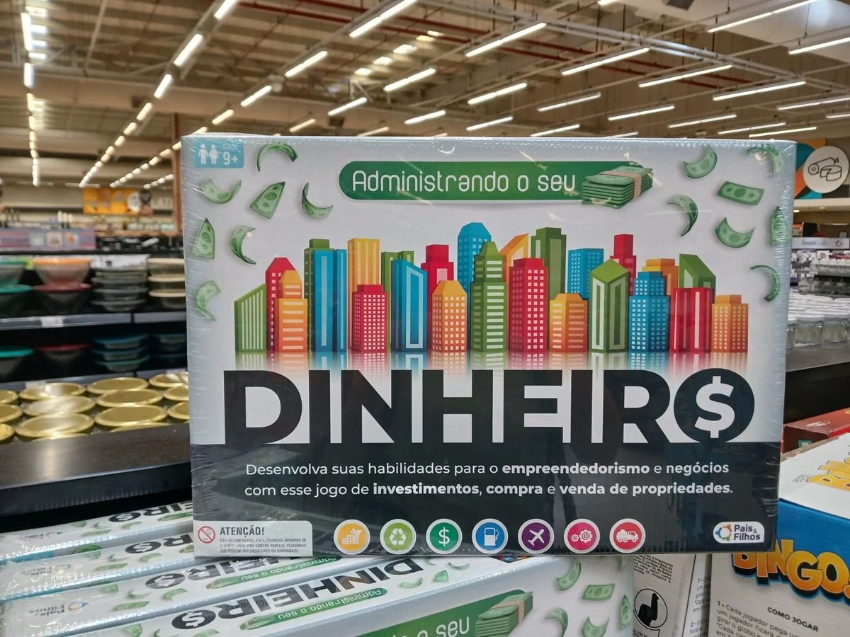 Jogo Administrando seu Dinheiro: R$ 39,90, no GBarbosa Costa Azul  por Divulgação