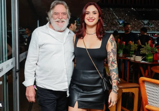 José de Abreu e Carol Junger por Reprodução / Instagram
