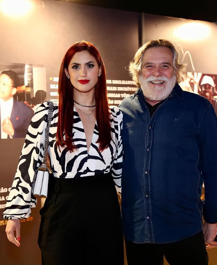 José de Abreu e Carol Junger por Reprodução / Instagram