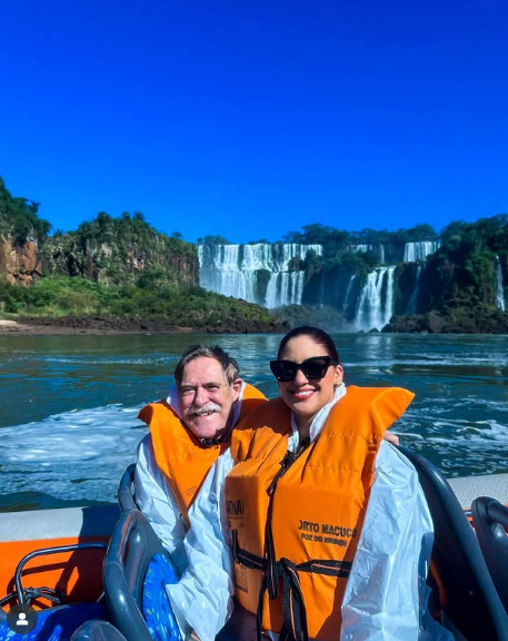 José de Abreu e Carol Junger por Reprodução / Instagram