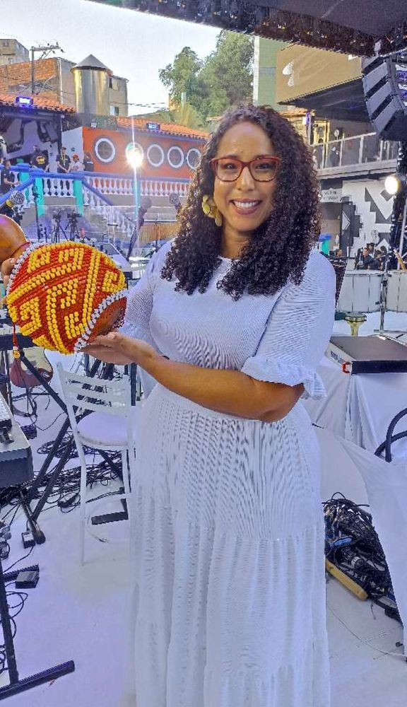 Percussionista Dani Luz por Reprodução