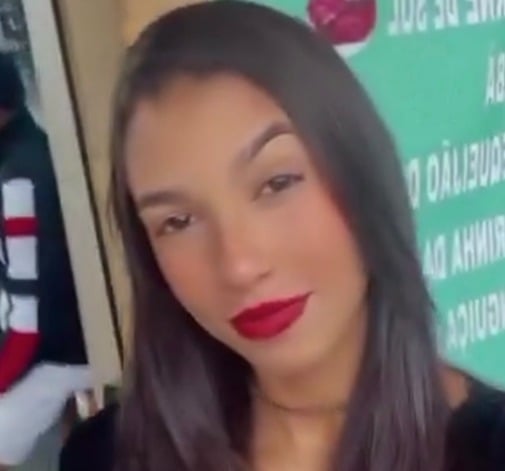 Yaritssa Santana Silva dos Santos, 24 anos, foi executada sem chance de defesa  por Reprodução