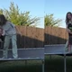 Imagem - Menina de 10 anos salva o irmão de engasgar durante brincadeira em trampolim; VÍDEO