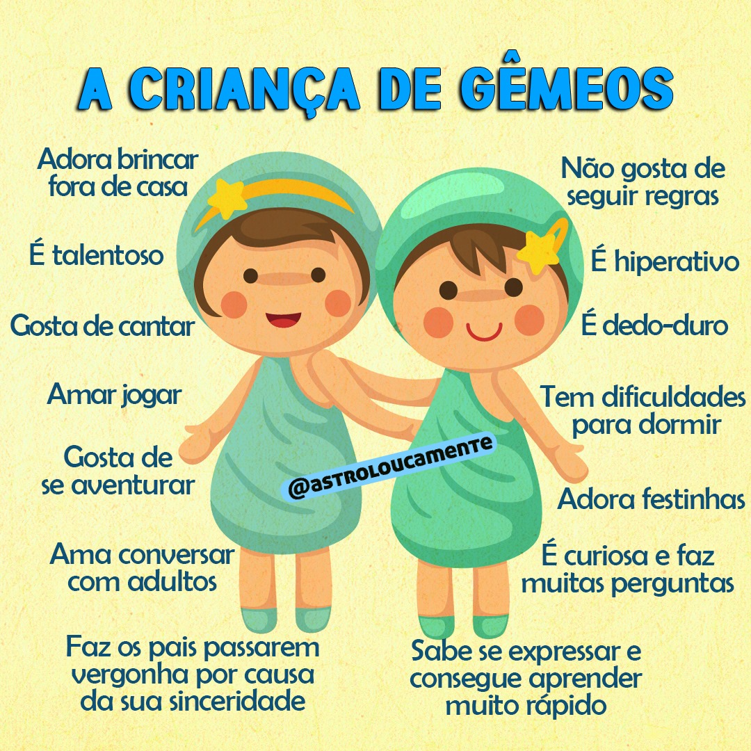 A criança de cada signo por Reprodução