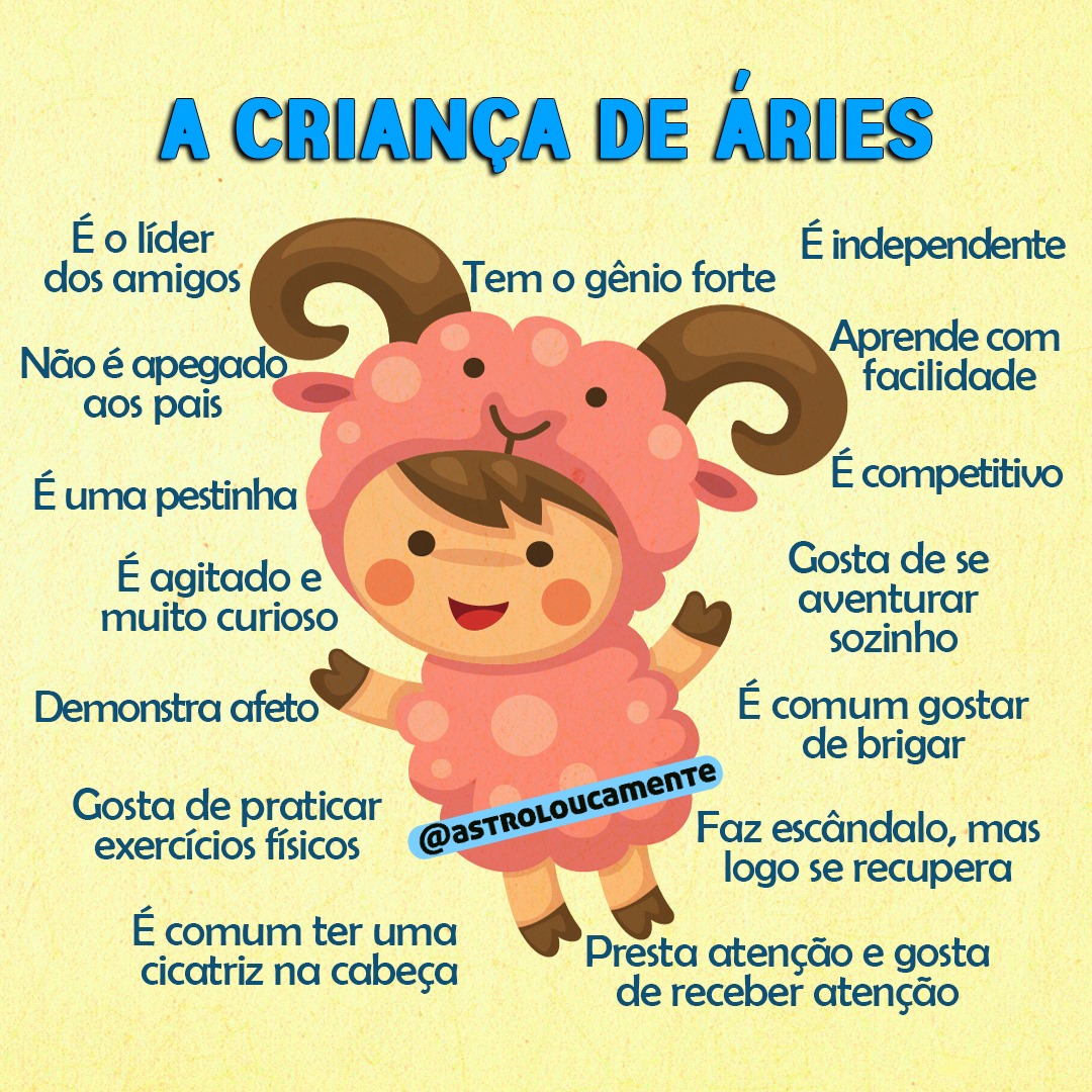 A criança de cada signo por Reprodução