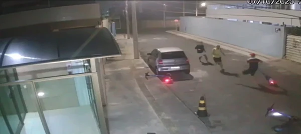 Assalto com patinete em Armação por Reprodução