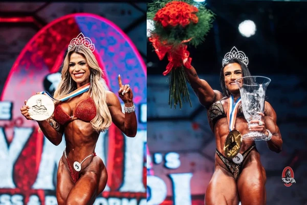 Eduarda Bezerra e Natália Coelho foram as campeãs em suas respectivas categorias