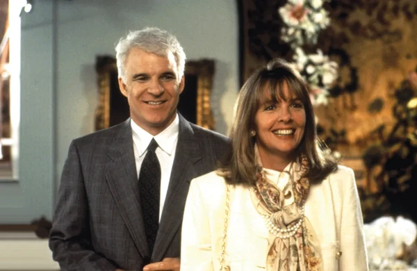 Diane Keaton em O Pai da Noiva por Reprodução