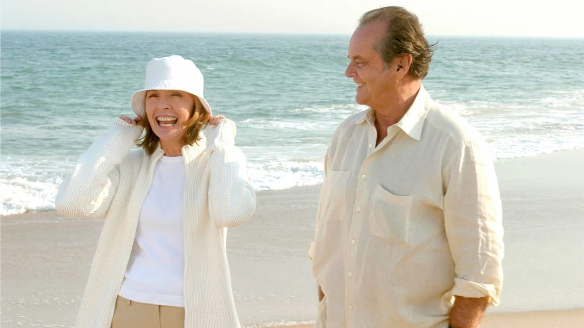 Diane Keaton e Jack Nicholson por Reprodução