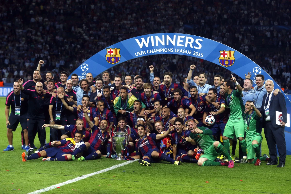 O trio MSN teve sucesso no Barcelona  por Shutterstock