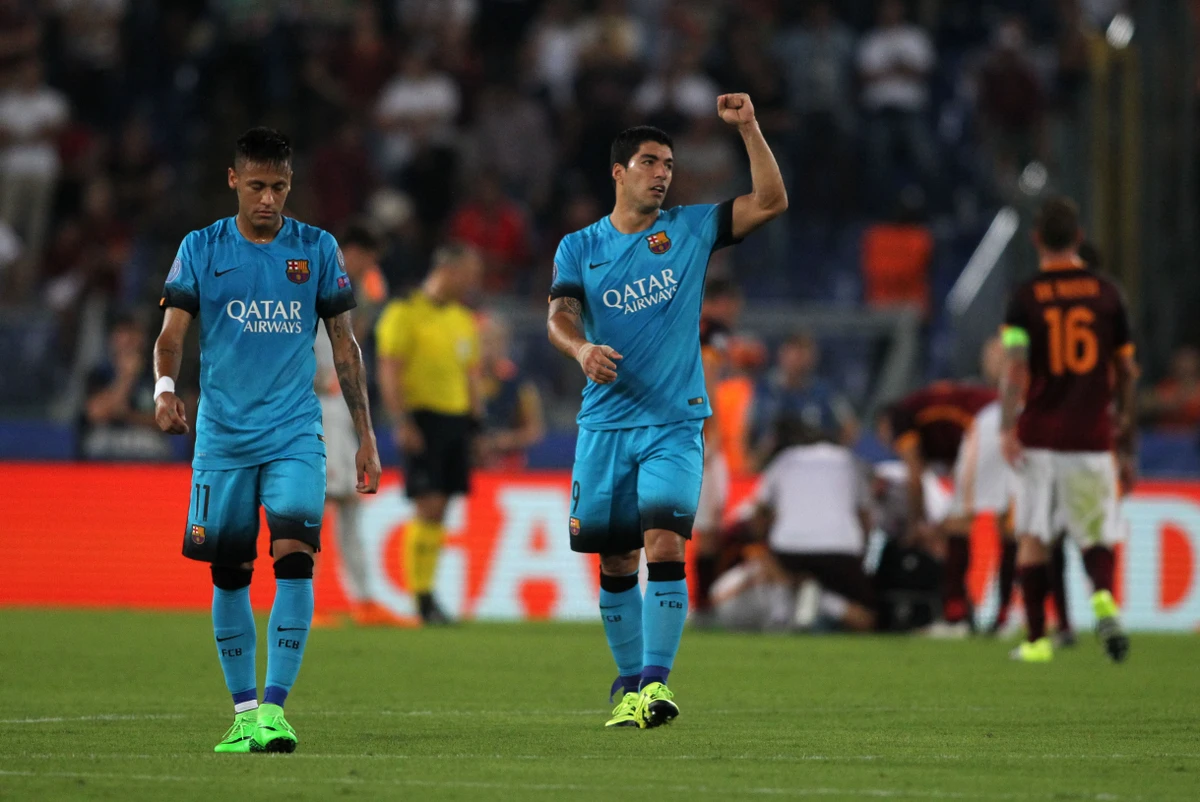 O trio MSN teve sucesso no Barcelona  por Shutterstock