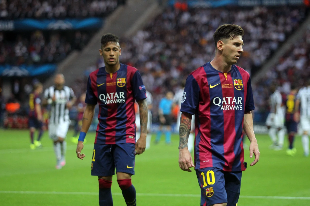 O trio MSN teve sucesso no Barcelona  por Shutterstock