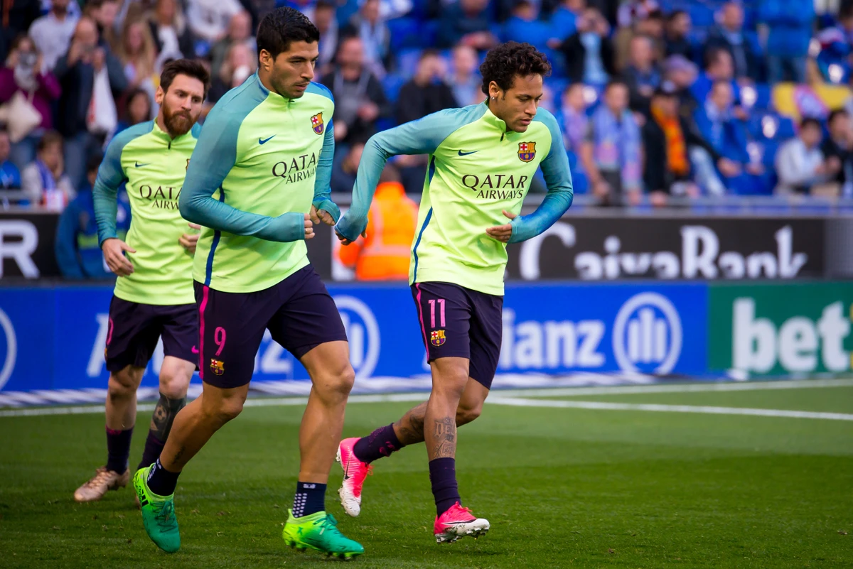 O trio MSN teve sucesso no Barcelona  por Shutterstock