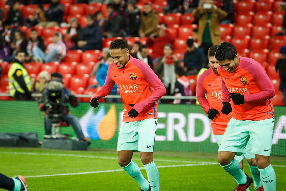 O trio MSN teve sucesso no Barcelona por Shutterstock