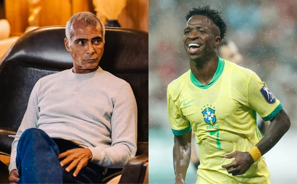 Romário e Vini Jr.
