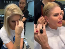 Imagem - Com câncer, Val Marchiori publica vídeo chorando ao cortar o cabelo