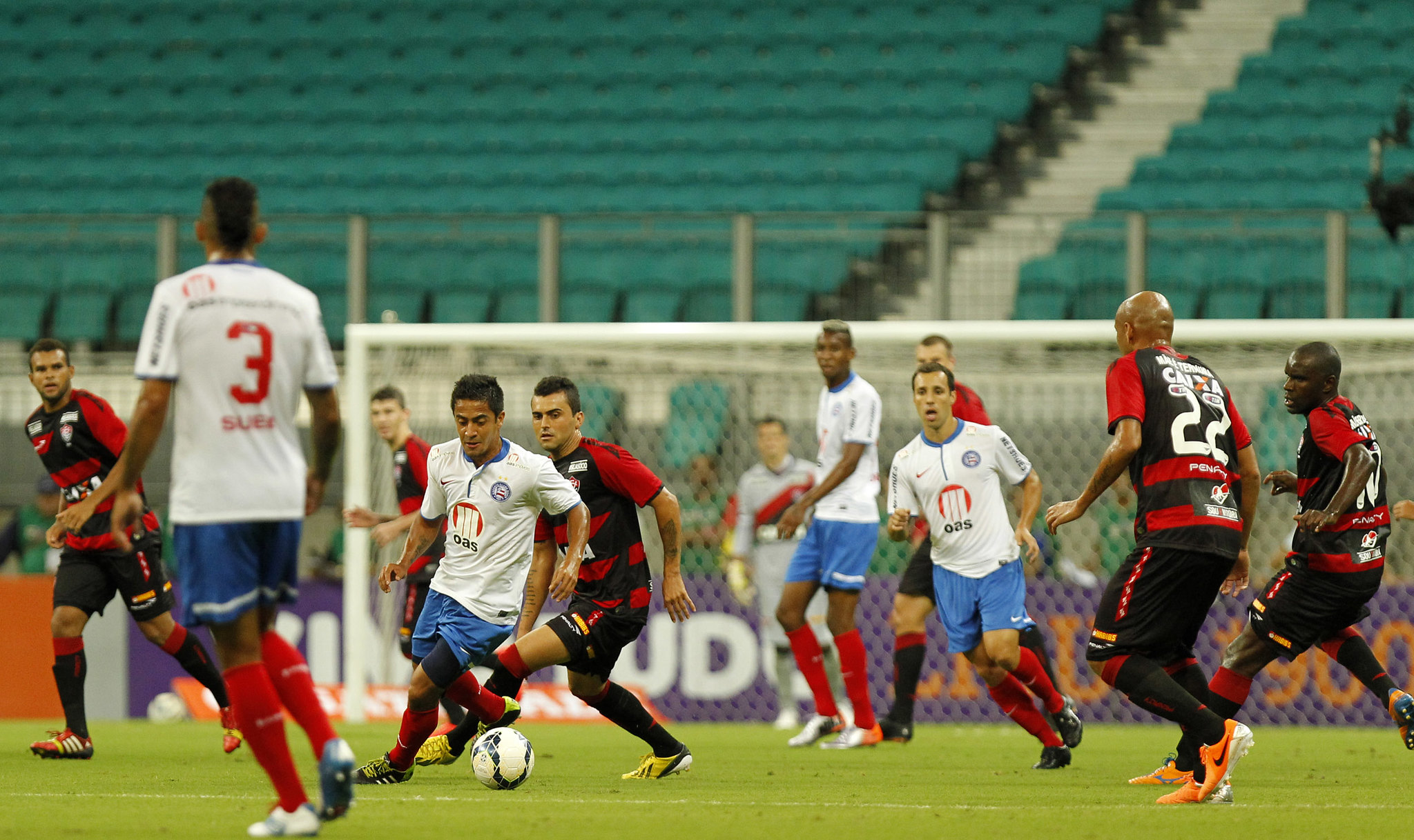 Bahia 1x1 Vitória - 4ª rodada Brasileirão 2014 por Felipe Oliveira/EC Bahia
