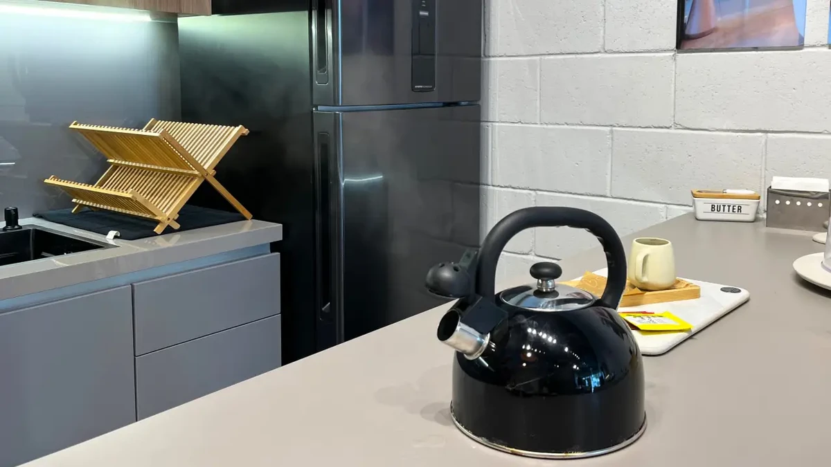 Cooktop invisível por Reprodução