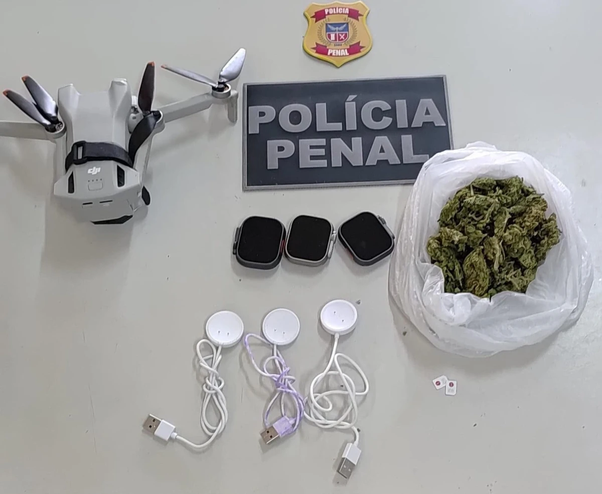 Drone é interceptado pela polícia em Salvador