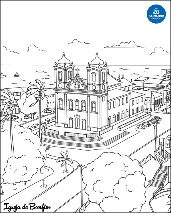 Igreja do Bonfim por Divulgação/Prefeitura