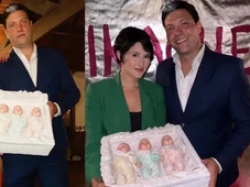 Imagem - Filha de Fátima Bernardes e William Bonner se fantasia como os pais junto com namorado