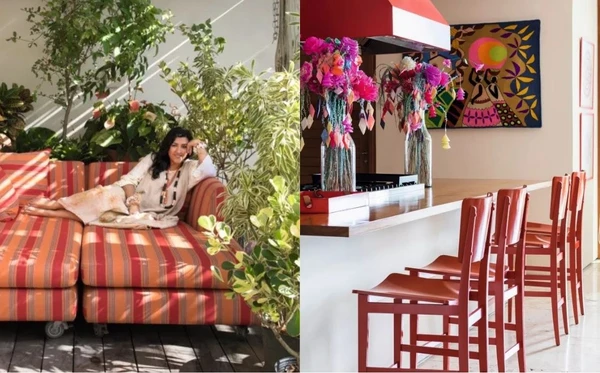 A casa de Regina Casé em Salvador é um refúgio de arte, cor e alma baiana