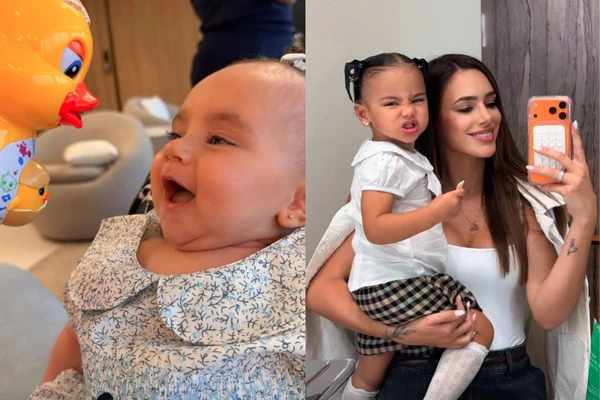 Biancardi compartilhou registro da filha