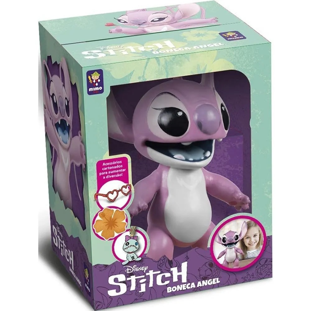Boneca Angel Stitch - R$ 259,99 - Loja PBKids - Shopping Barra por Divulgação