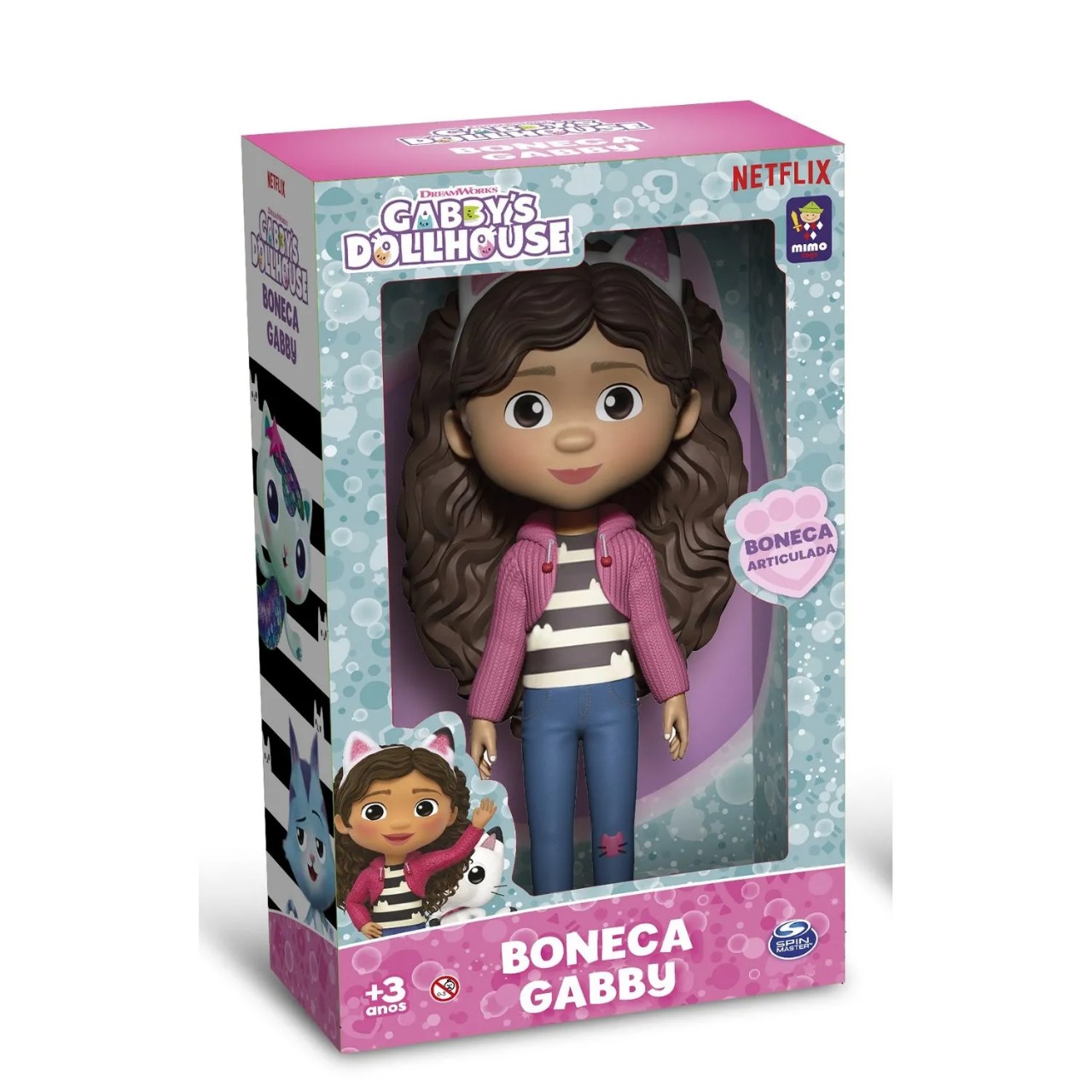 Boneca Gabby articulável - R$ 189,98 - Loja Brinkarr - Shopping Barra por Reprodução