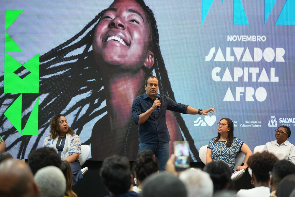 Bruno Reis durante evento por Betto Jr./ Secom PMS
