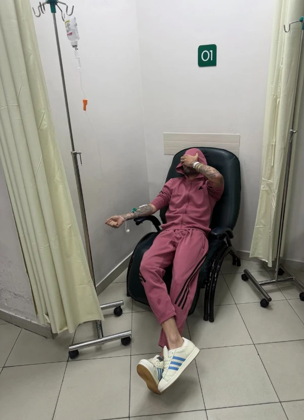 Luan Pereira foi diagnosticado com pedra nos rins por Reprodução | Instagram