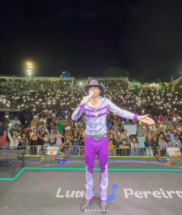 Cantor Luan Pereira por Reprodução | Instagram