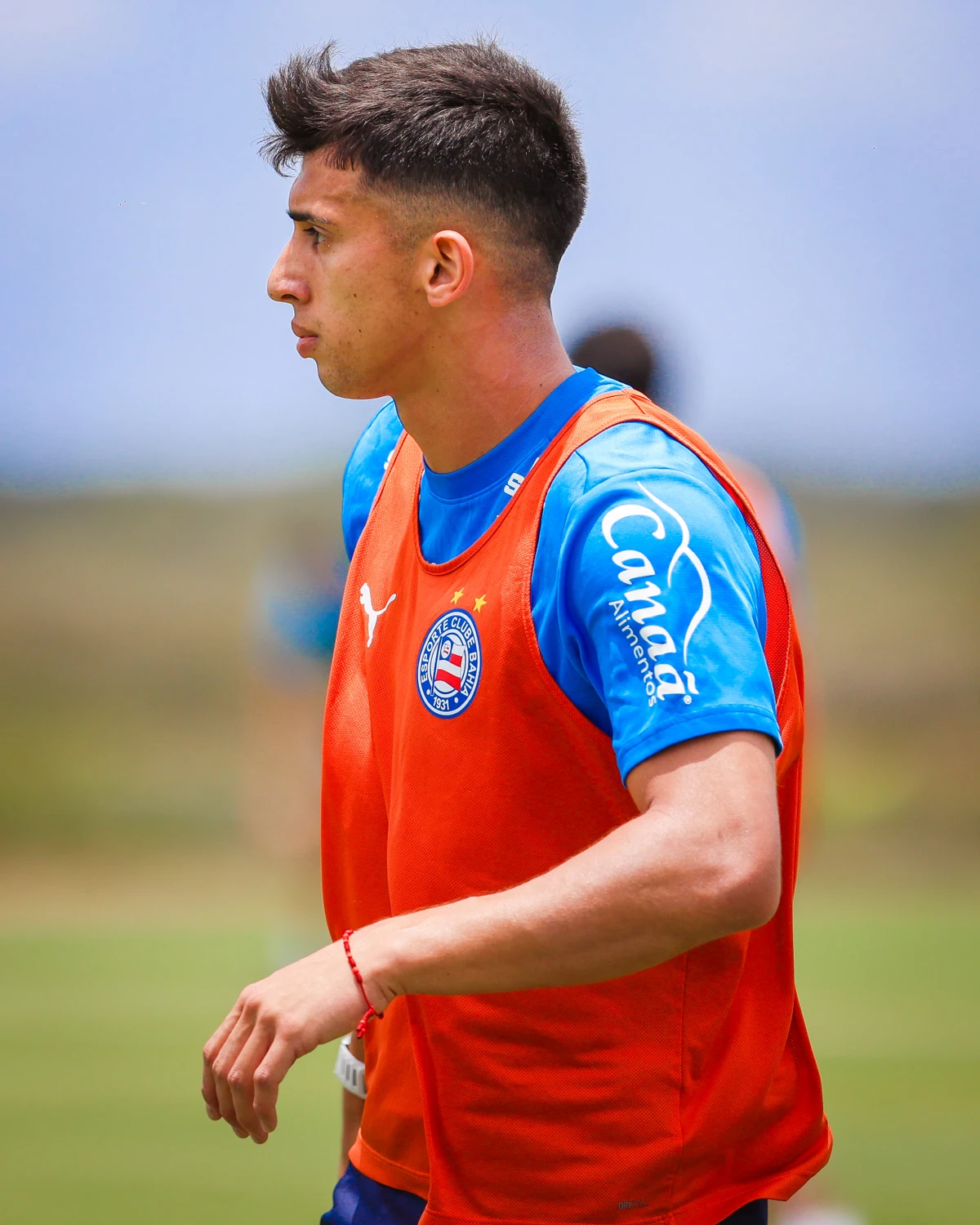 Elenco do Bahia treinando em preparação para o Ba-Vi  por Letícia Martins/EC Bahia 
