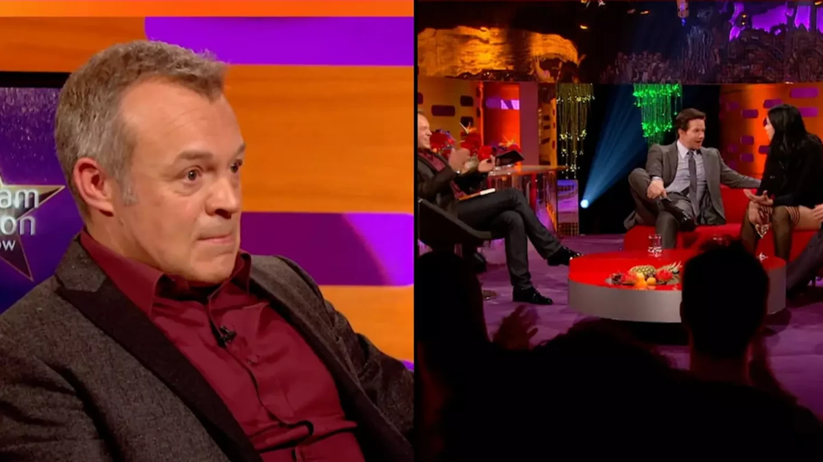 Graham Norton no 'The Graham Norton Show' por Reprodução