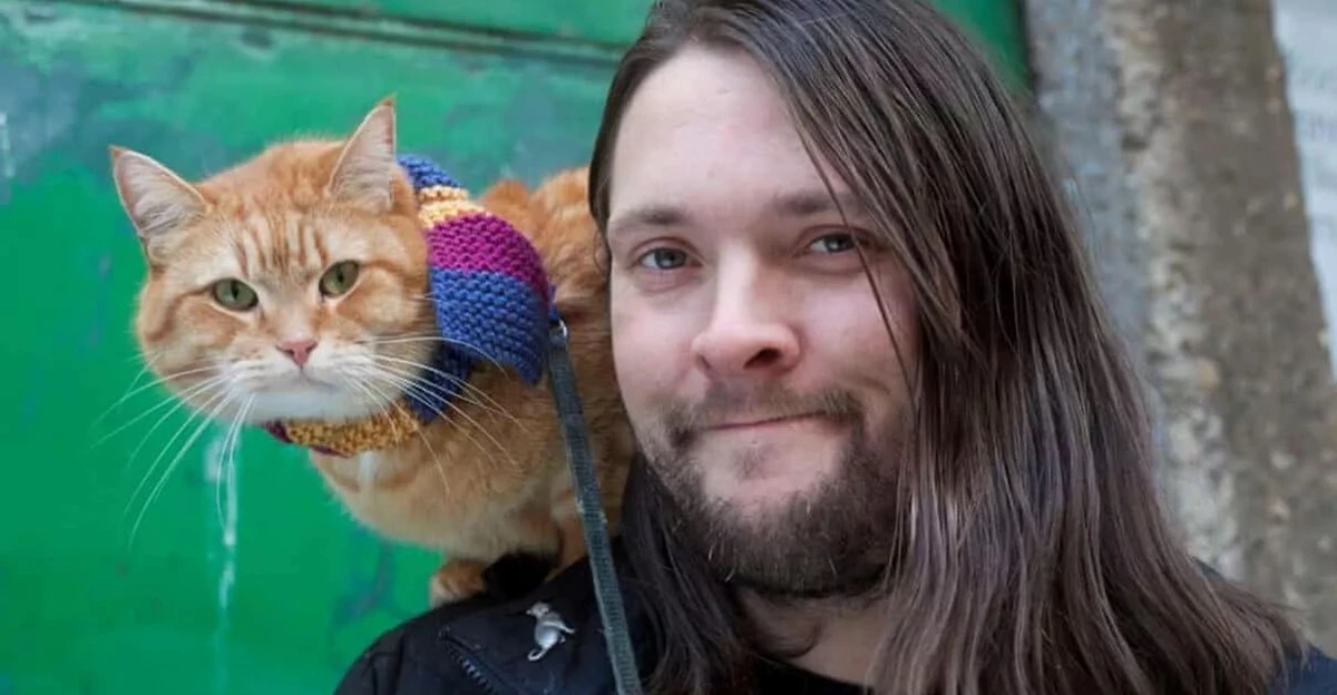 James Bowen e Bob por Reprodução