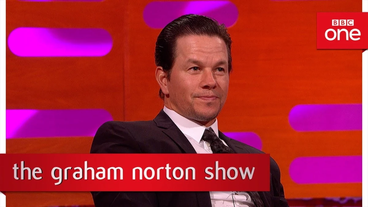 Mark Wahlberg no 'The Graham Norton Show' por Reprodução
