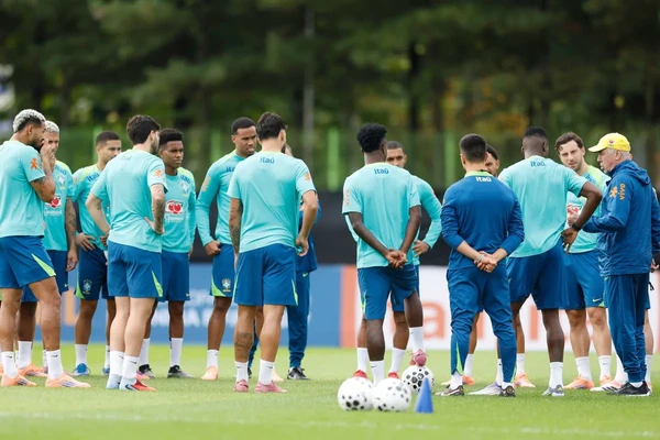 Treino da Seleção