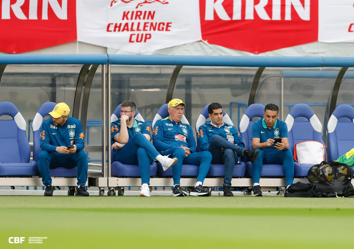 Último treino da Seleção Brasileira antes de confronto contra o Japão  por Rafael Ribeiro/CBF 