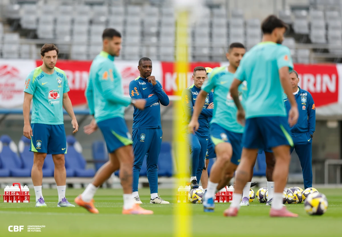 Último treino da Seleção Brasileira antes de confronto contra o Japão  por Rafael Ribeiro/CBF 