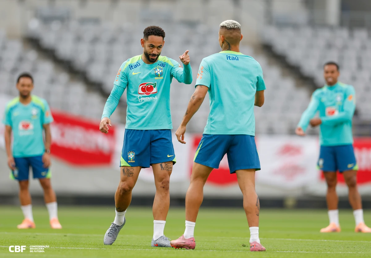 Último treino da Seleção Brasileira antes de confronto contra o Japão  por Rafael Ribeiro/CBF 