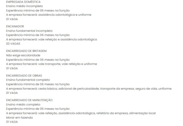 Vagas do SineBahia nesta segunda (13) por Reprodução