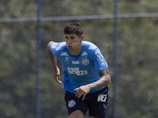 Imagem - Mingo participa parcialmente do treino do Bahia e aumenta expectativa de retorno no Ba-Vi