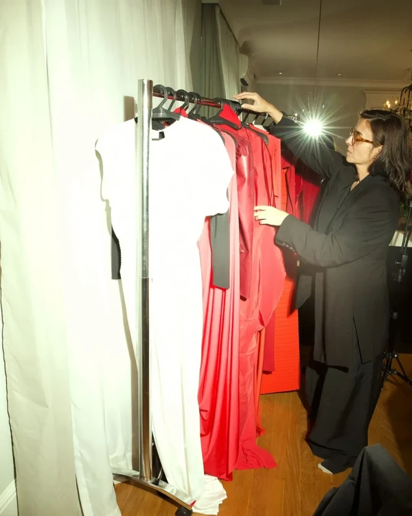 Bastidores de Eliana no Upfront Globo 2026 por Reprodução/Instagram
