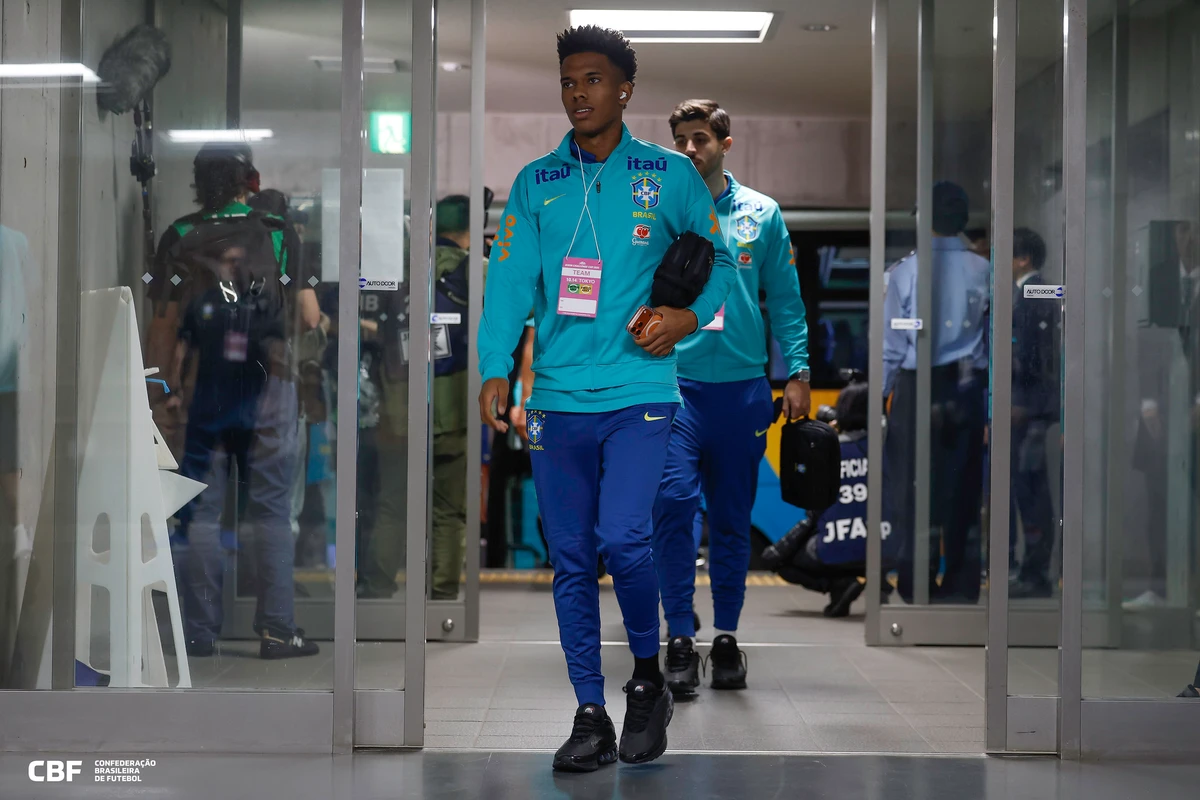 Brasil perdeu para Japão em amistoso por Rafael Ribeiro/CBF