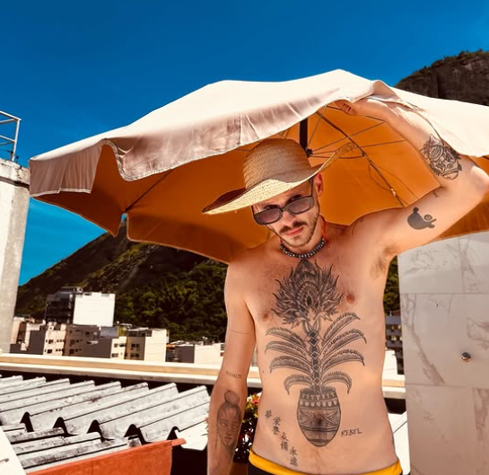 Ator e produtor Felipe Selau por Reprodução | Redes Sociais