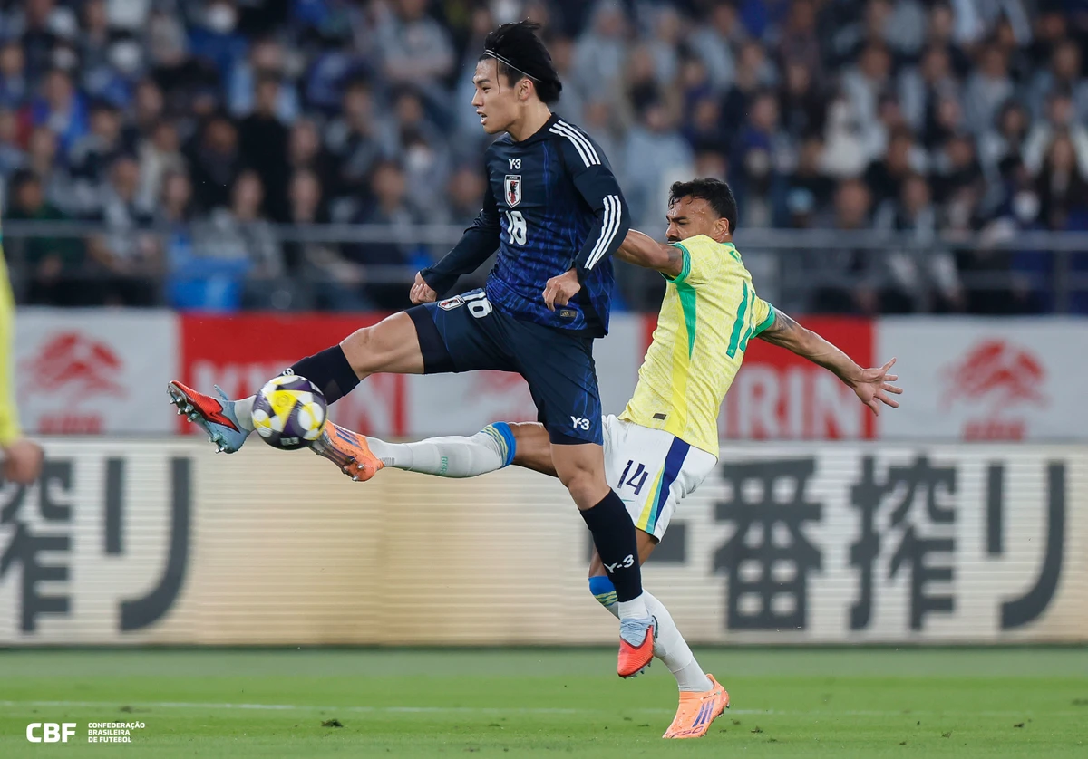 Japão 3x2 Brasil - Amistoso Internacional por Rafael Ribeiro/CBF