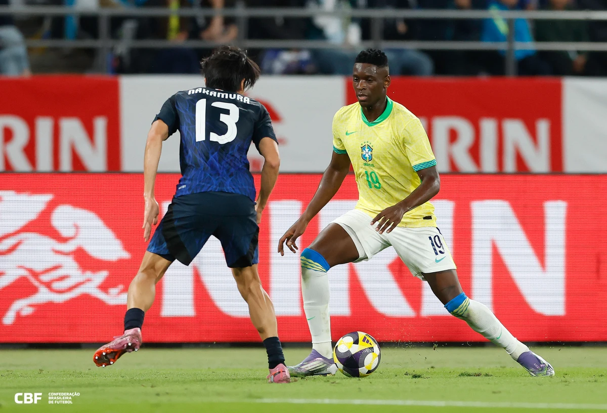 Japão 3x2 Brasil - Amistoso Internacional por Rafael Ribeiro/CBF