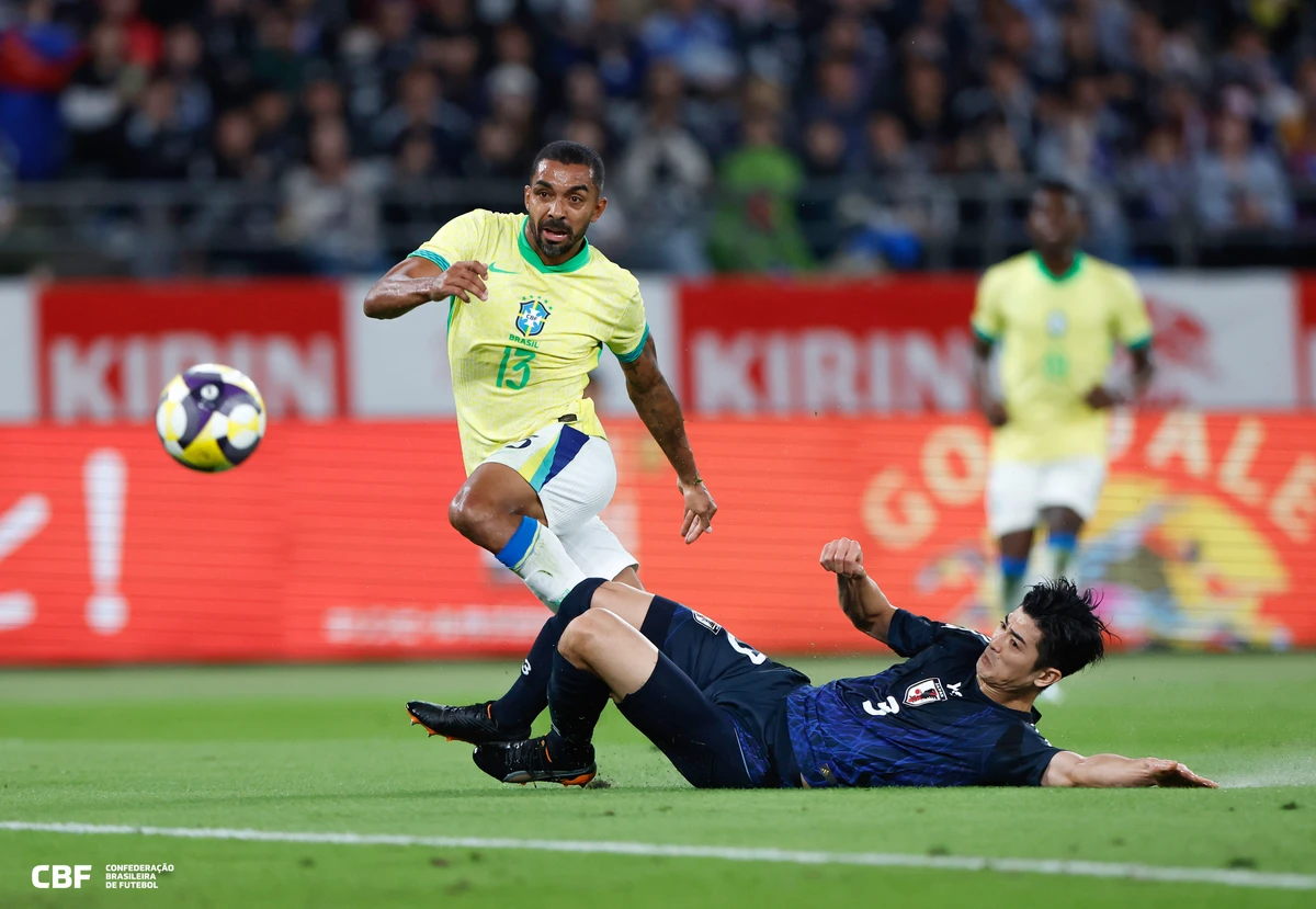 Japão 3x2 Brasil - Amistoso Internacional por Rafael Ribeiro/CBF
