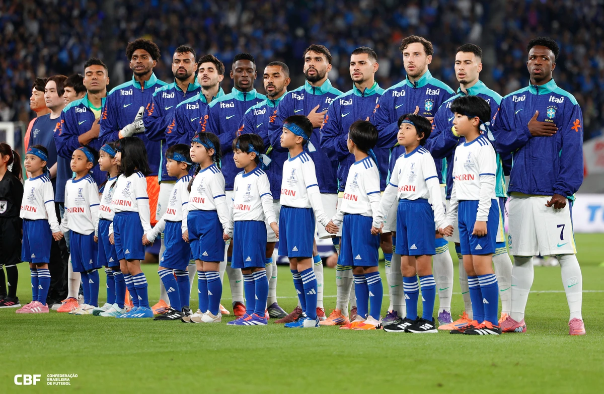 Japão 3x2 Brasil - Amistoso Internacional por Rafael Ribeiro/CBF