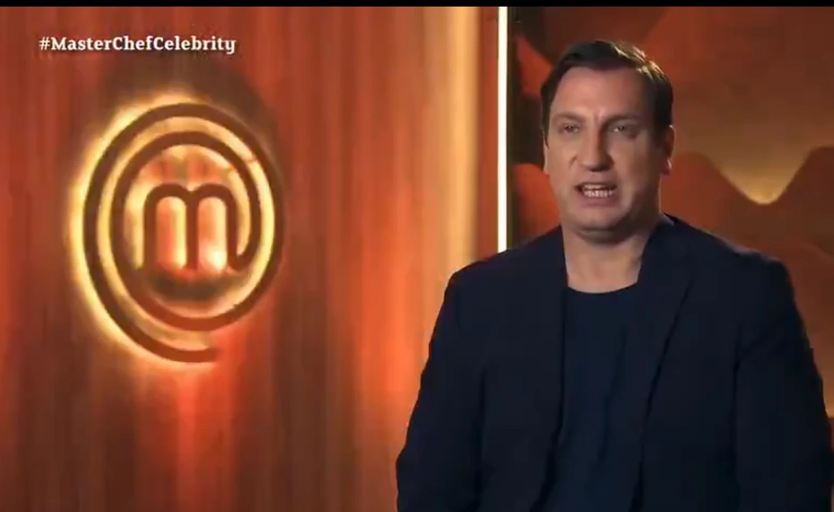 Maxi López e Wanda Nara no MasterChef Celebrity Argentina por Reprodução